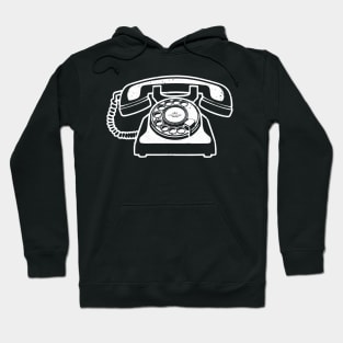 2D rotary Telephone Hoodie